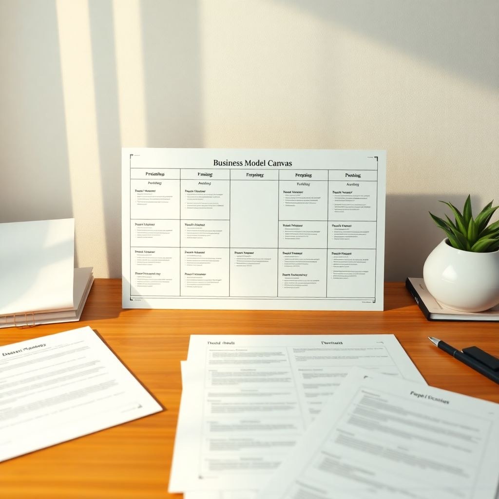Business Model Canvas 2026 : 9 blocs pour structurer votre projet
